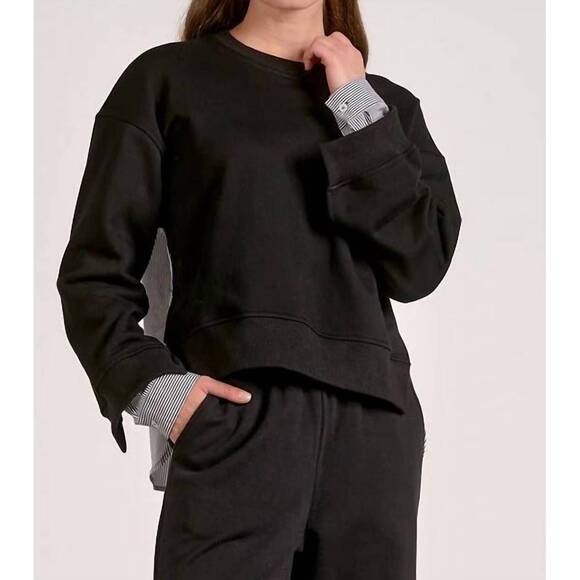 ELAN Tops - NEW ELAN margot long sleeve top in black